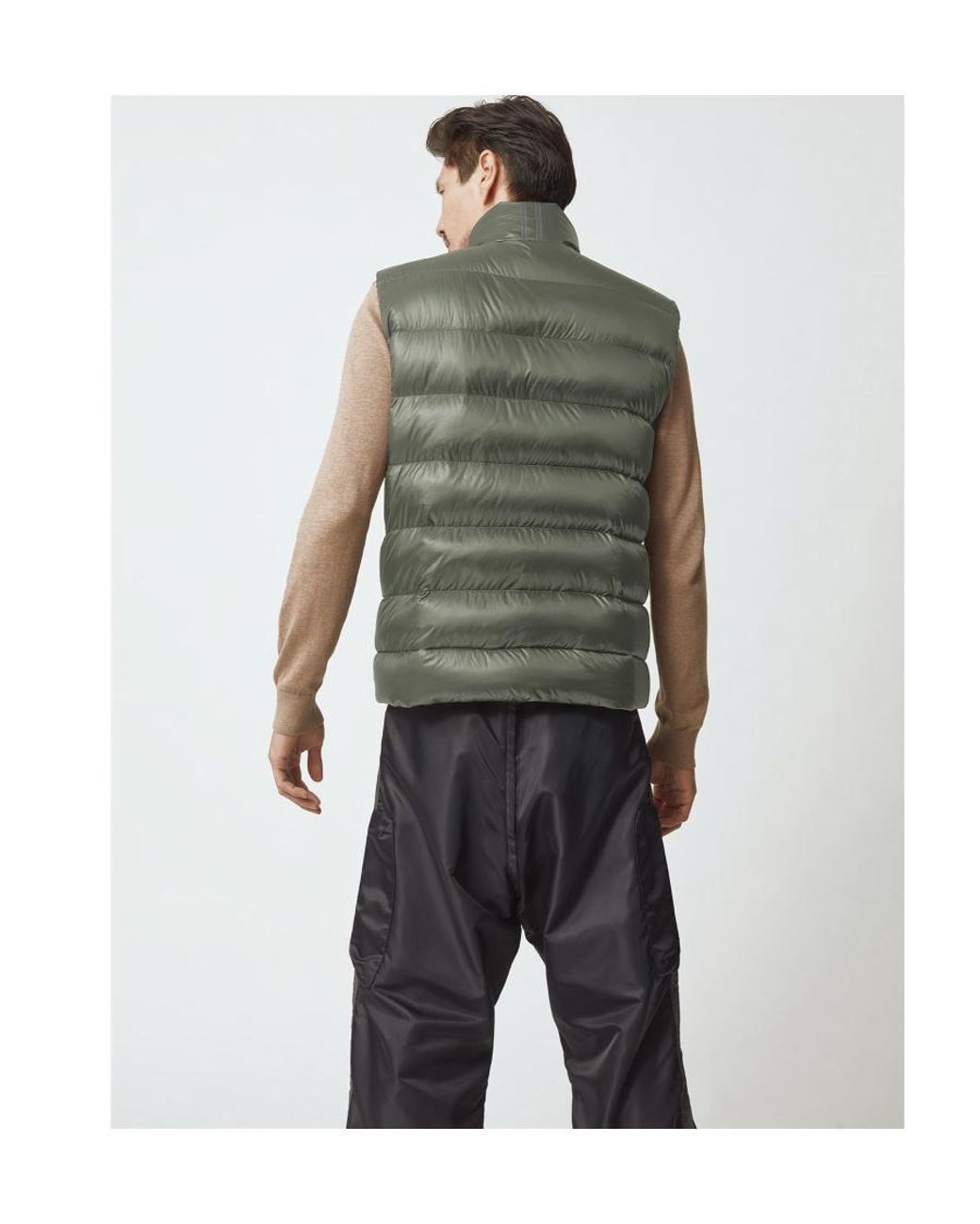 Canada Goose Green Crofton Padded Gilet for men