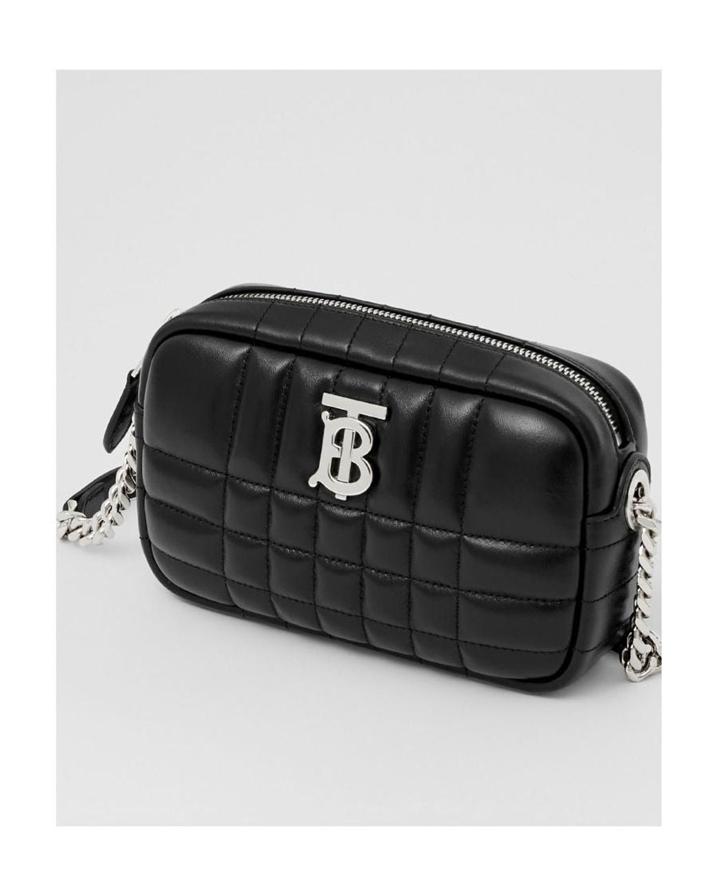 Burberry Black Quilted Mini Lola Camera Bag