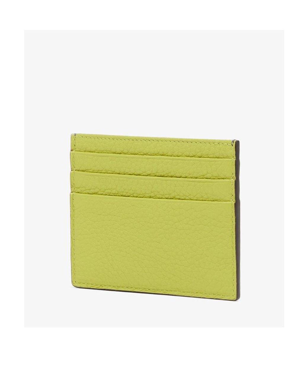 Fendi Gray Leather Card Holder for men