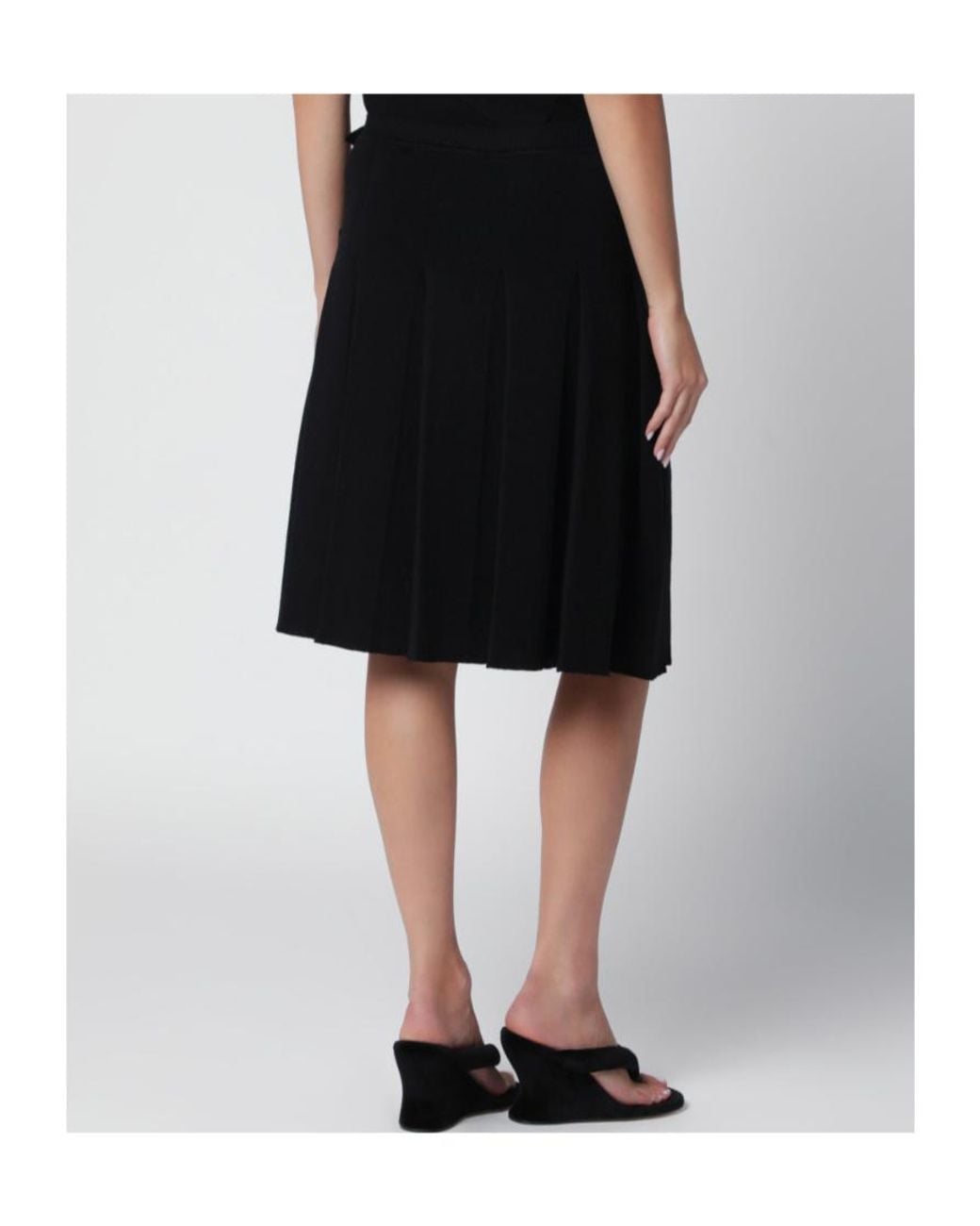 Vivienne Westwood Black Alex Kilt Pleated Pants