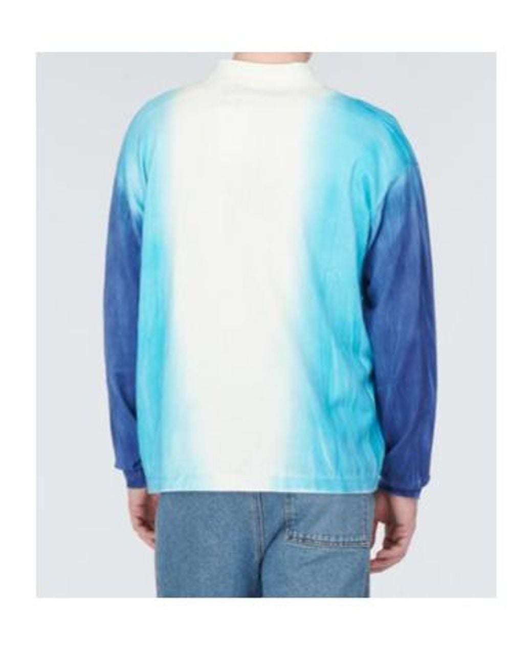 The Elder Statesman Blue Knitted Cardigan for men