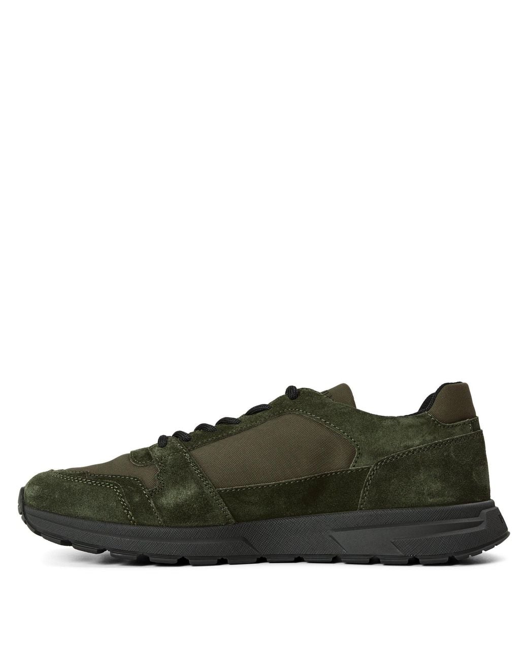 Prada Green Running Sneakers for men