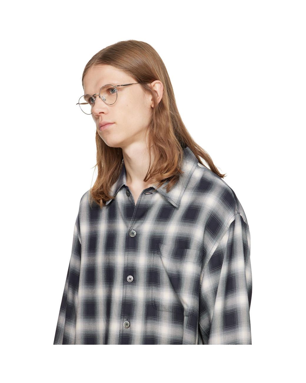 Matsuda White M3165 Plain Lens for men