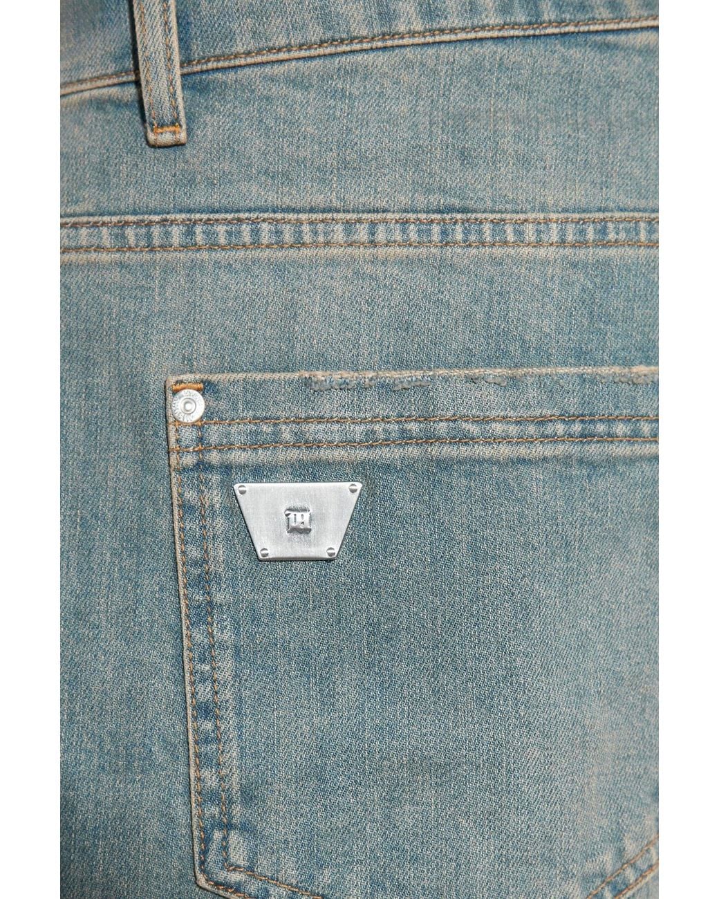 M I S B H V Blue Sunrise Wash Carpenter Denim Jeans for men