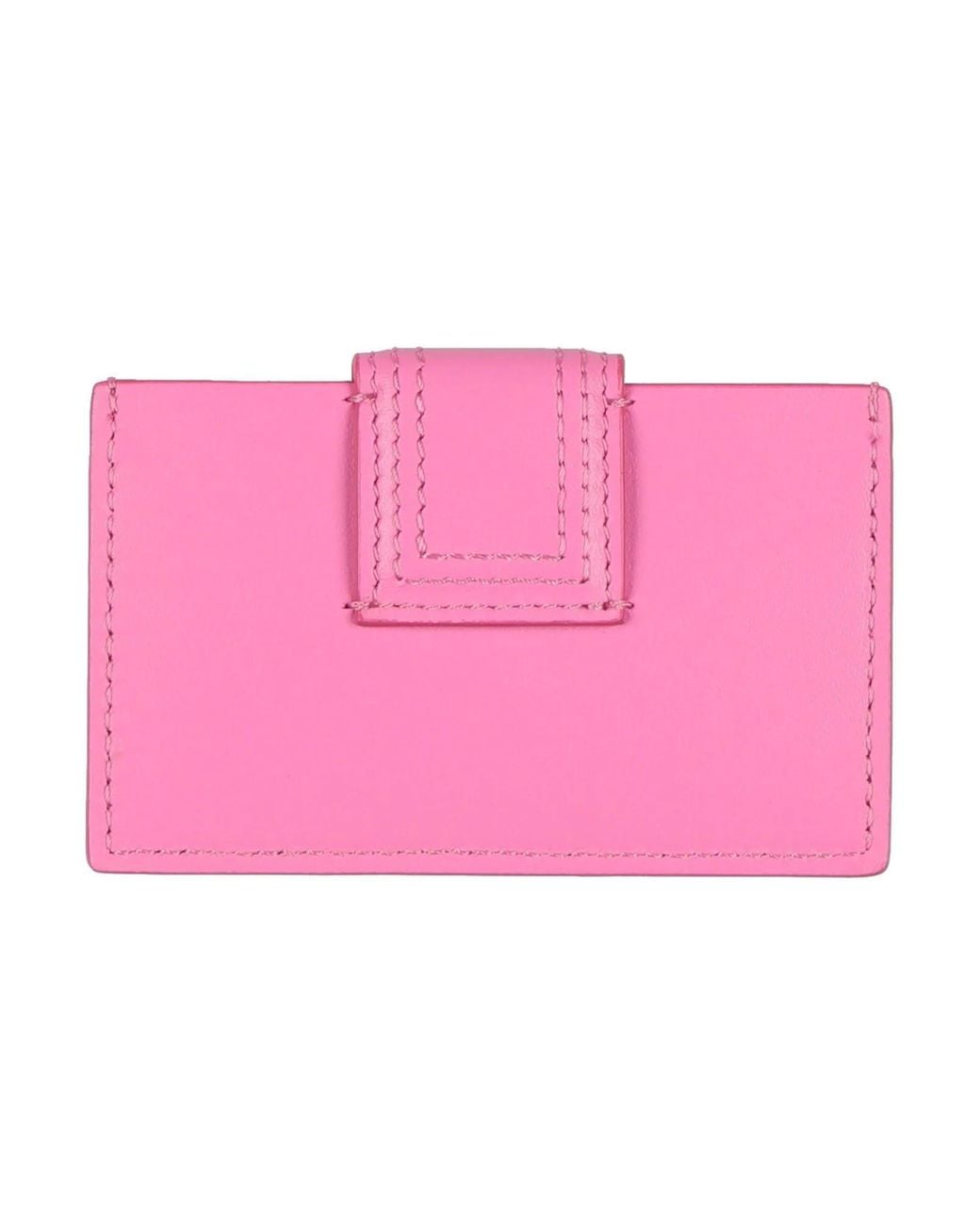 Jacquemus Pink Leather Cardholders