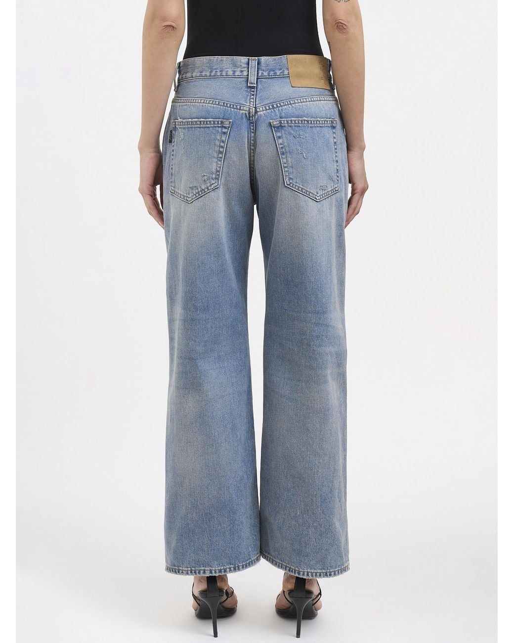 Haikure Blue Winny Distressed Jeans for men