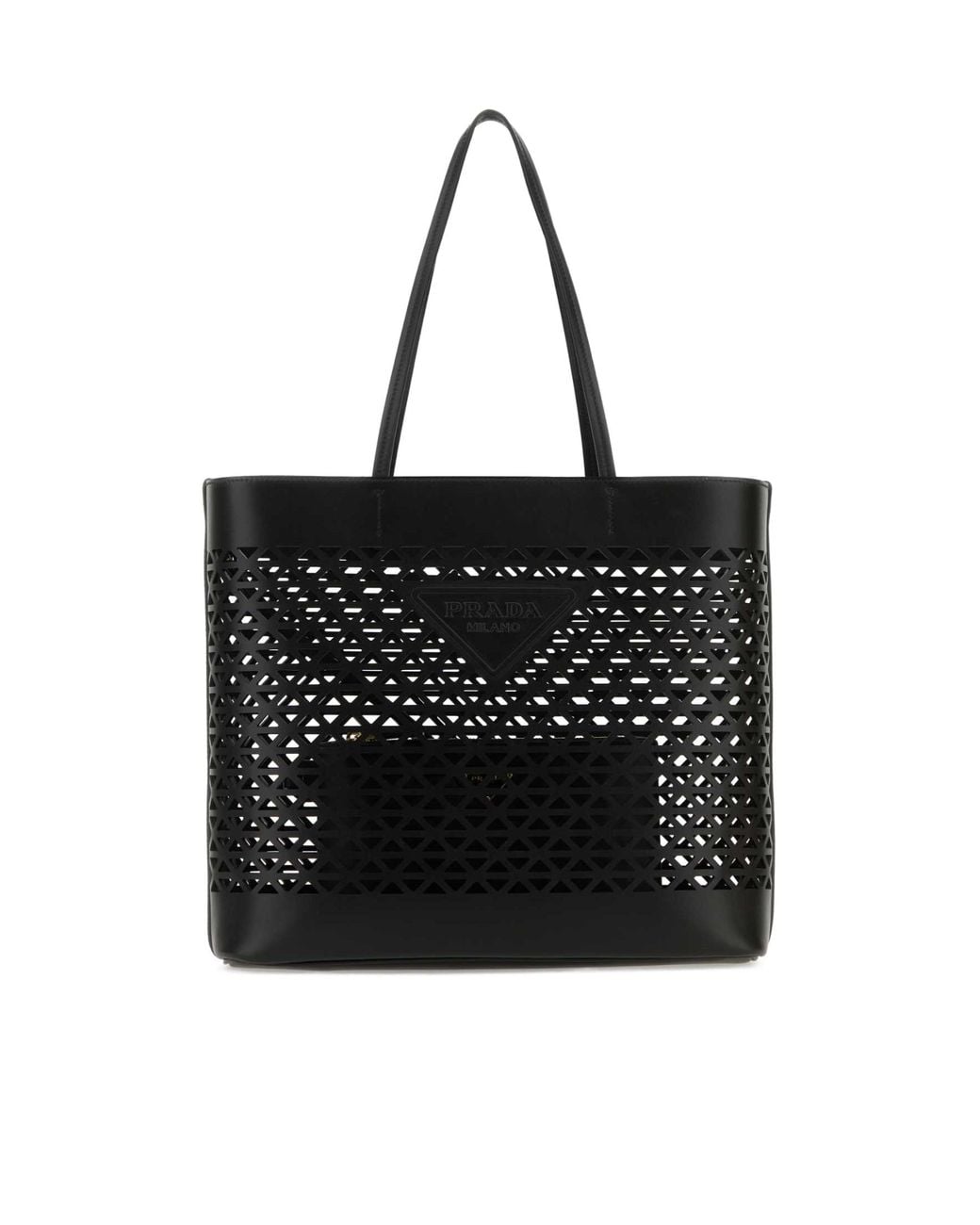 Prada Black Logo Handbag