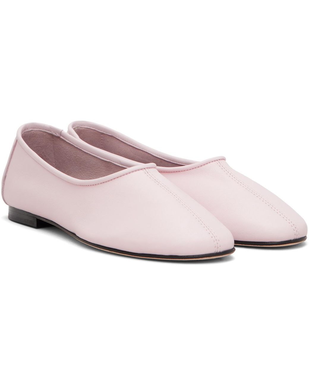By Far Pink Prudence Ballet Flats