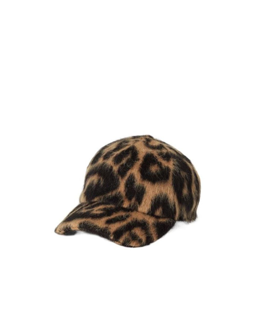 Fendi Brown Hat And Leo Wool Baseball Cap for men