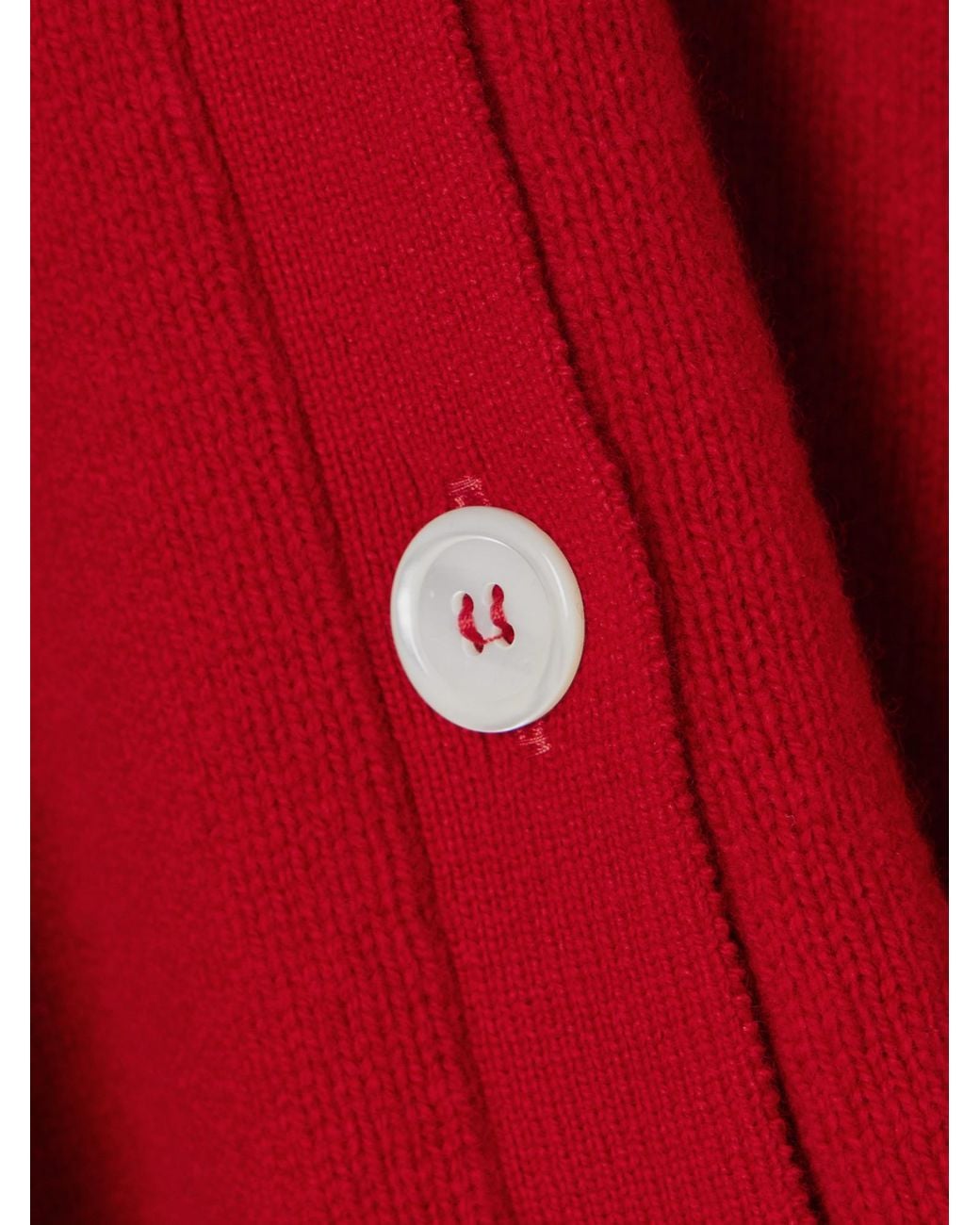 &Daughter Red Wool Knitted Sweater