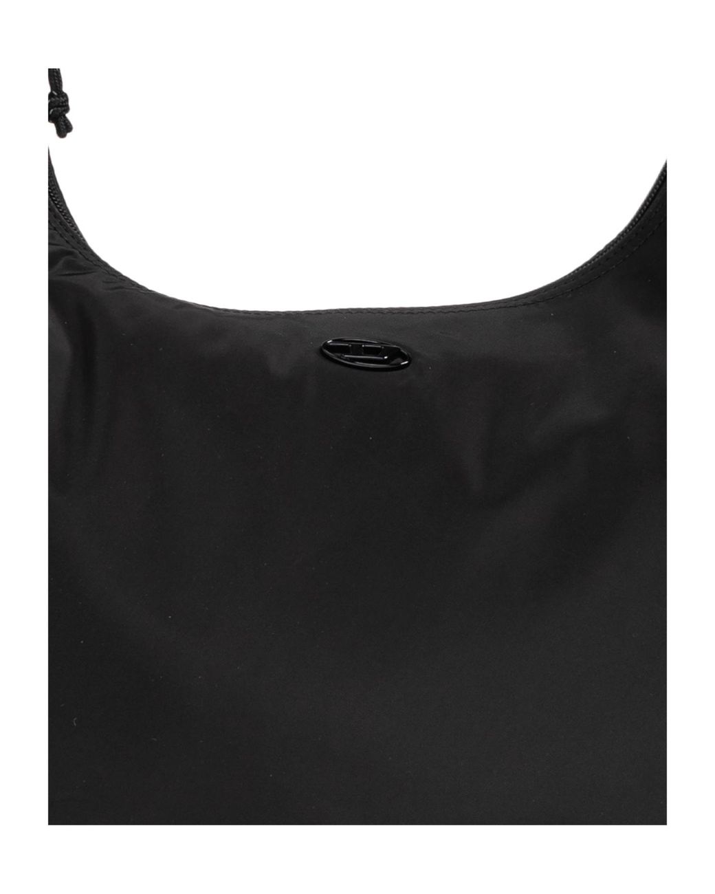 DIESEL Black D-Pack Hobo Bag for men
