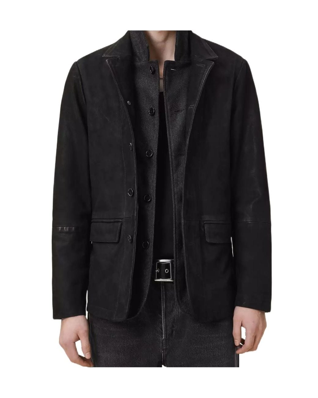 AllSaints Black Jacket 'Survey' for men