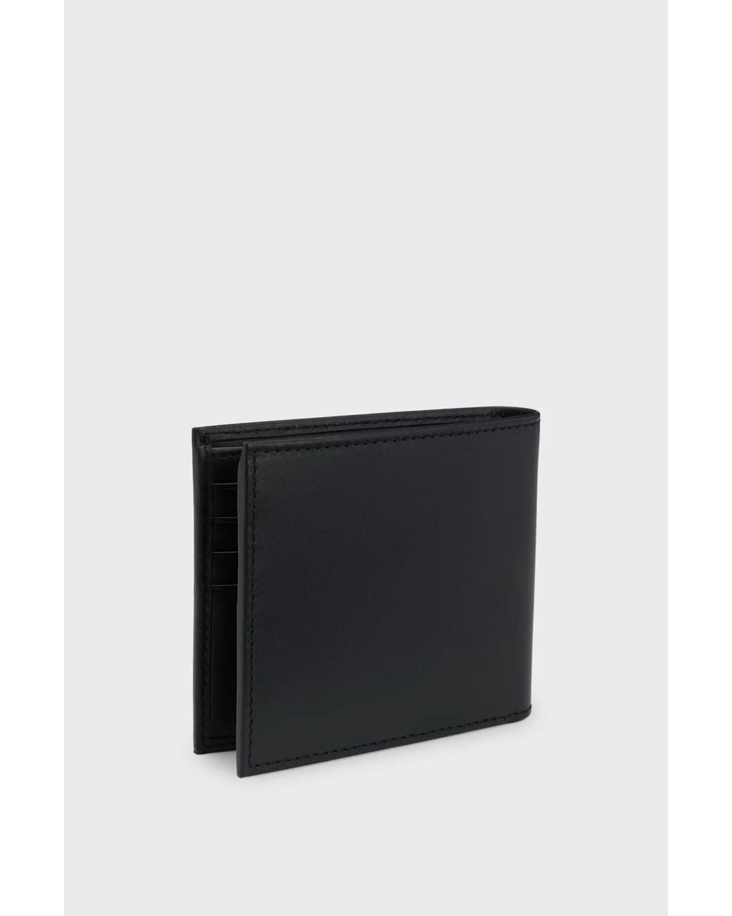 Boss Black Bi-Fold Leather Wallet