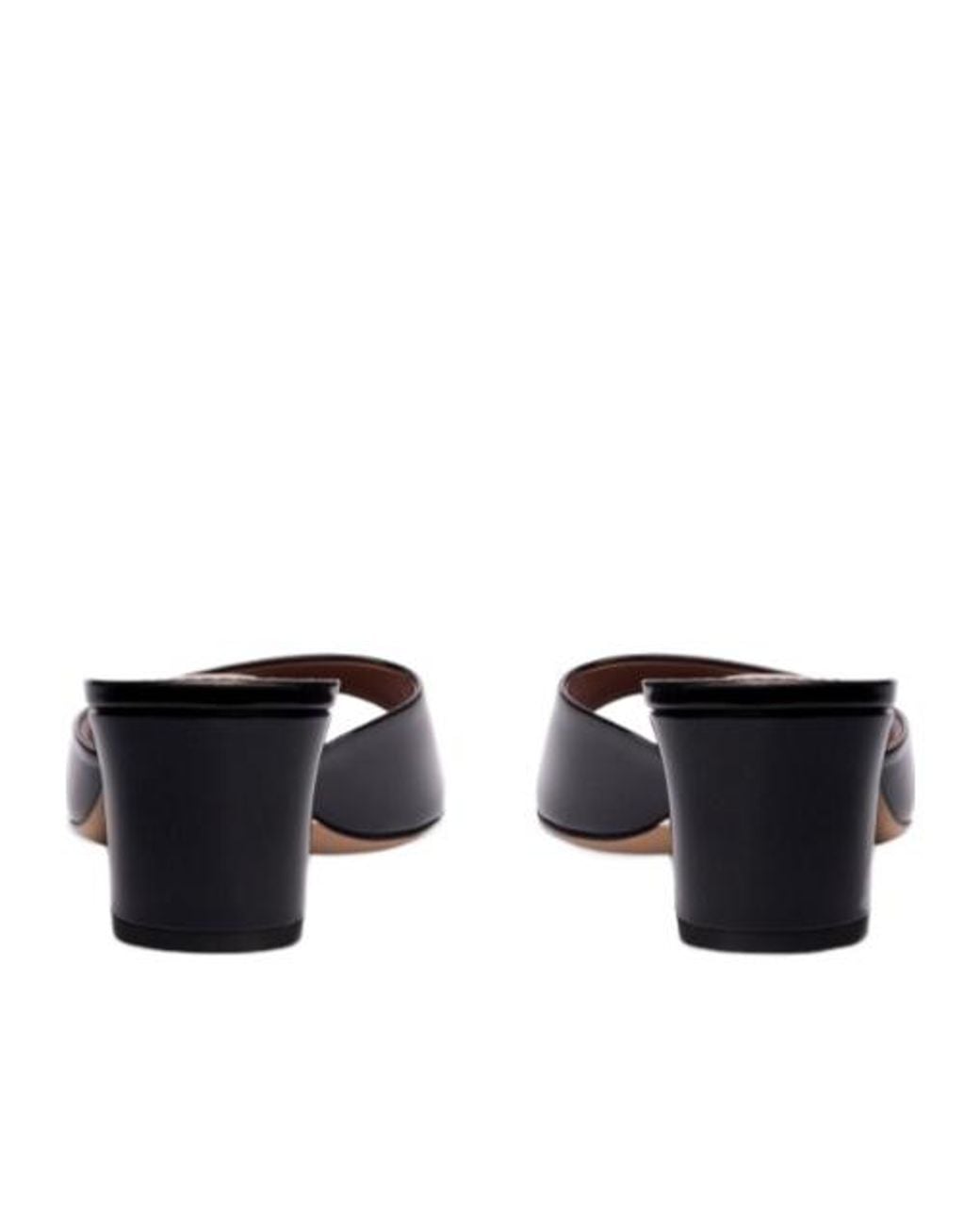 Paris Texas Black Lara Slip-On Mules