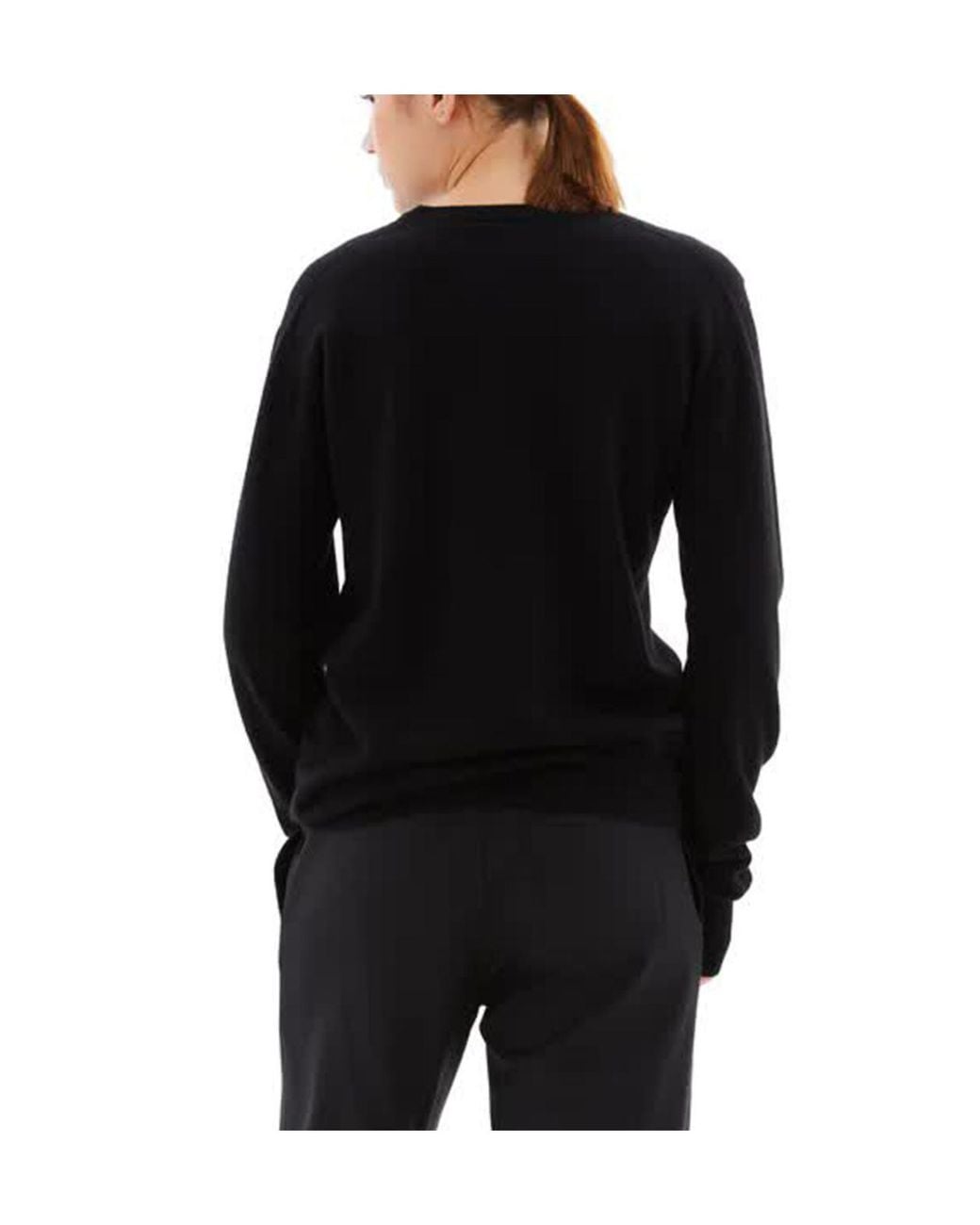 Jil Sander Black Cashmere Jumper