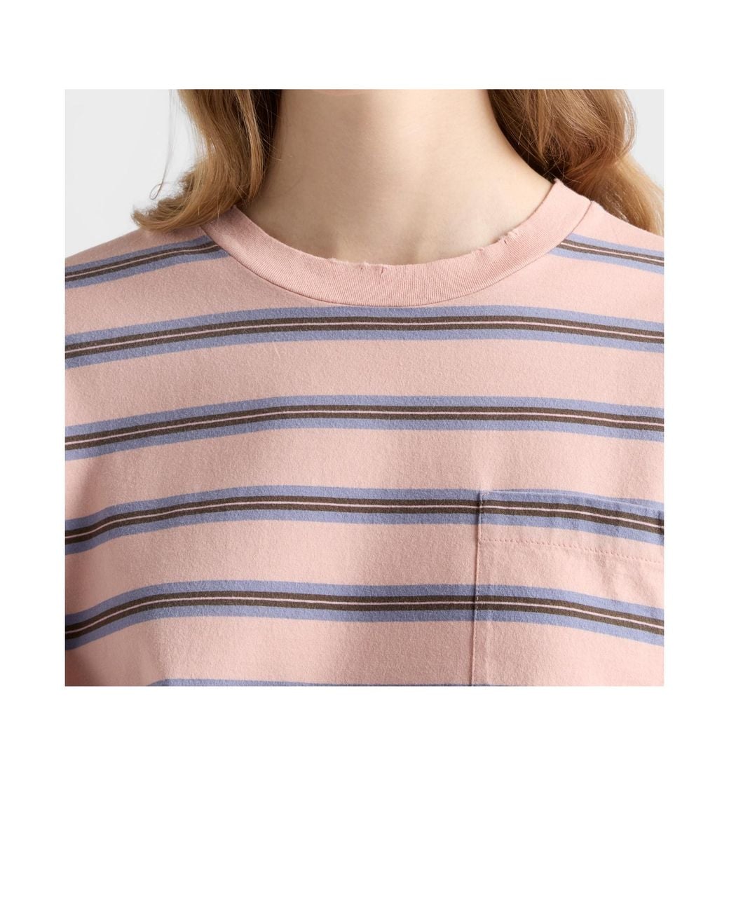 Prada Brown Striped Long-Sleeved T-Shirt