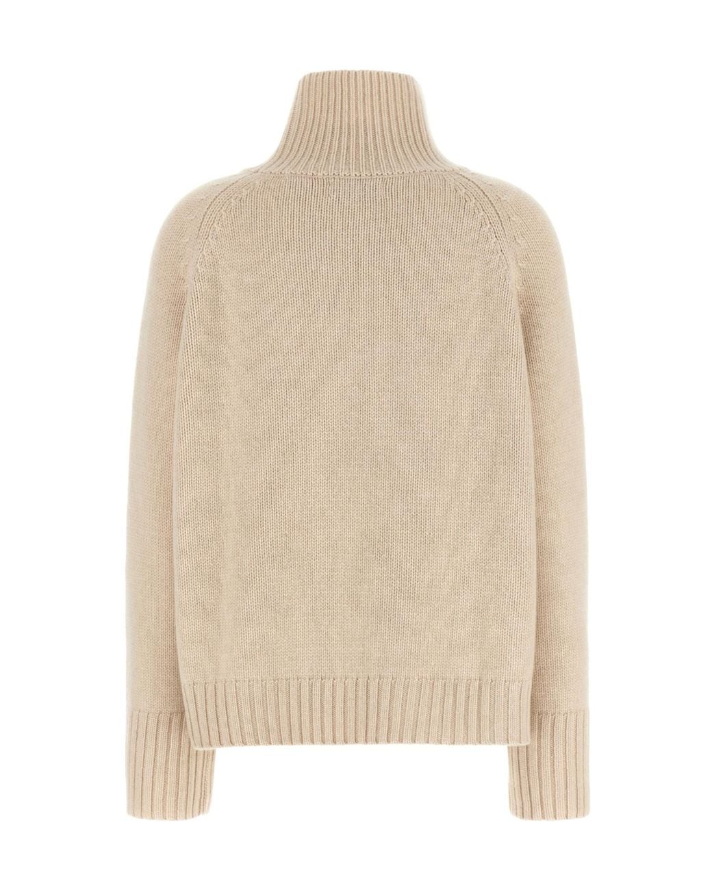 Be You Natural Cashmere Turtleneck Sweater