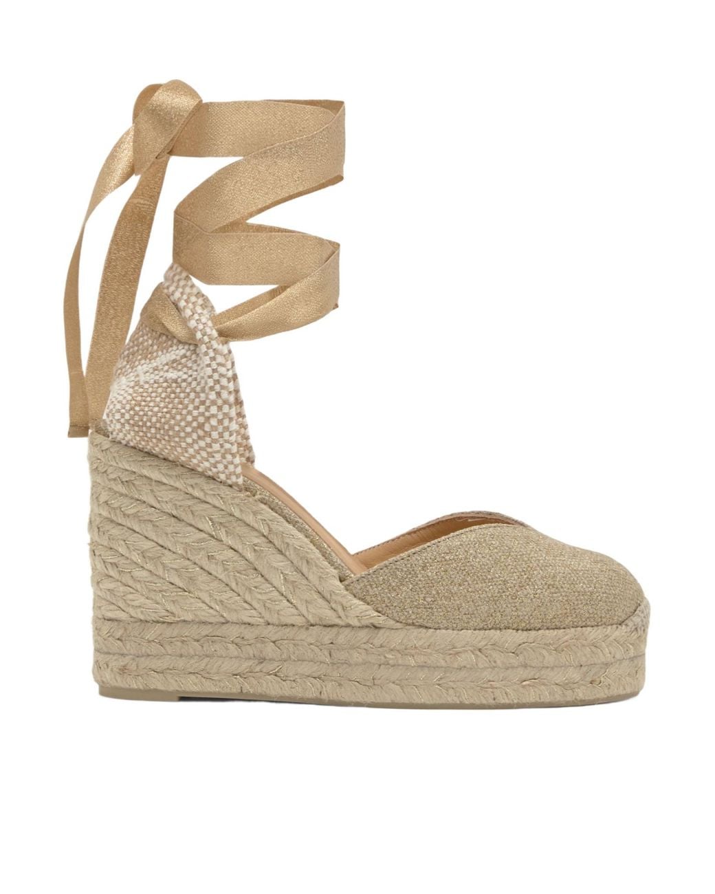 Castaner Chiara Metallic Espadrilles