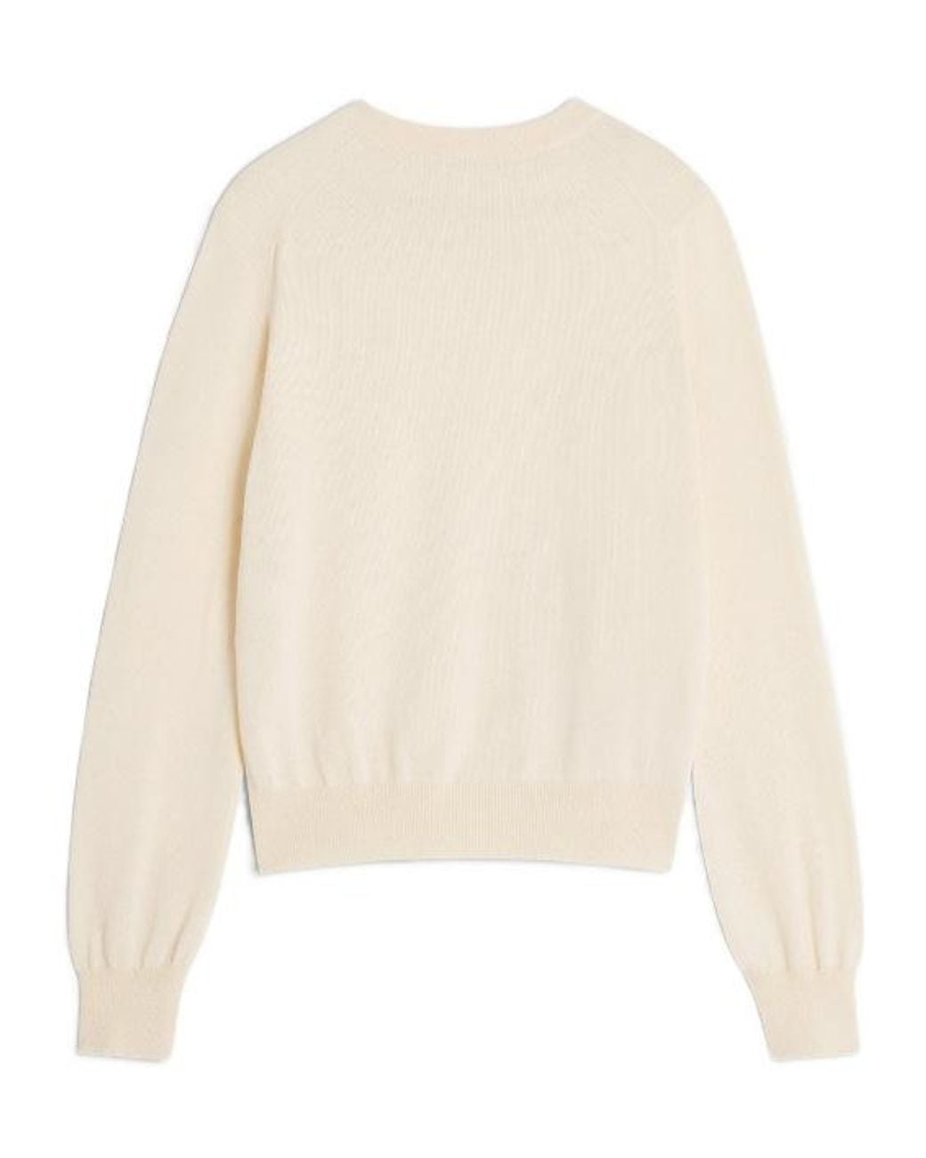 Maison Kitsuné White Maison Kitsuné Baby Fox Regular Jumper