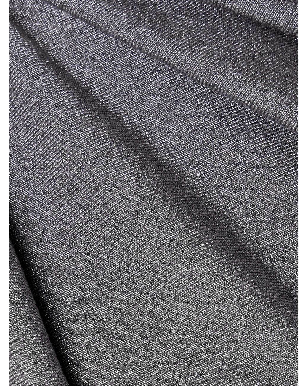Khaite Gray One-Shoulder Top