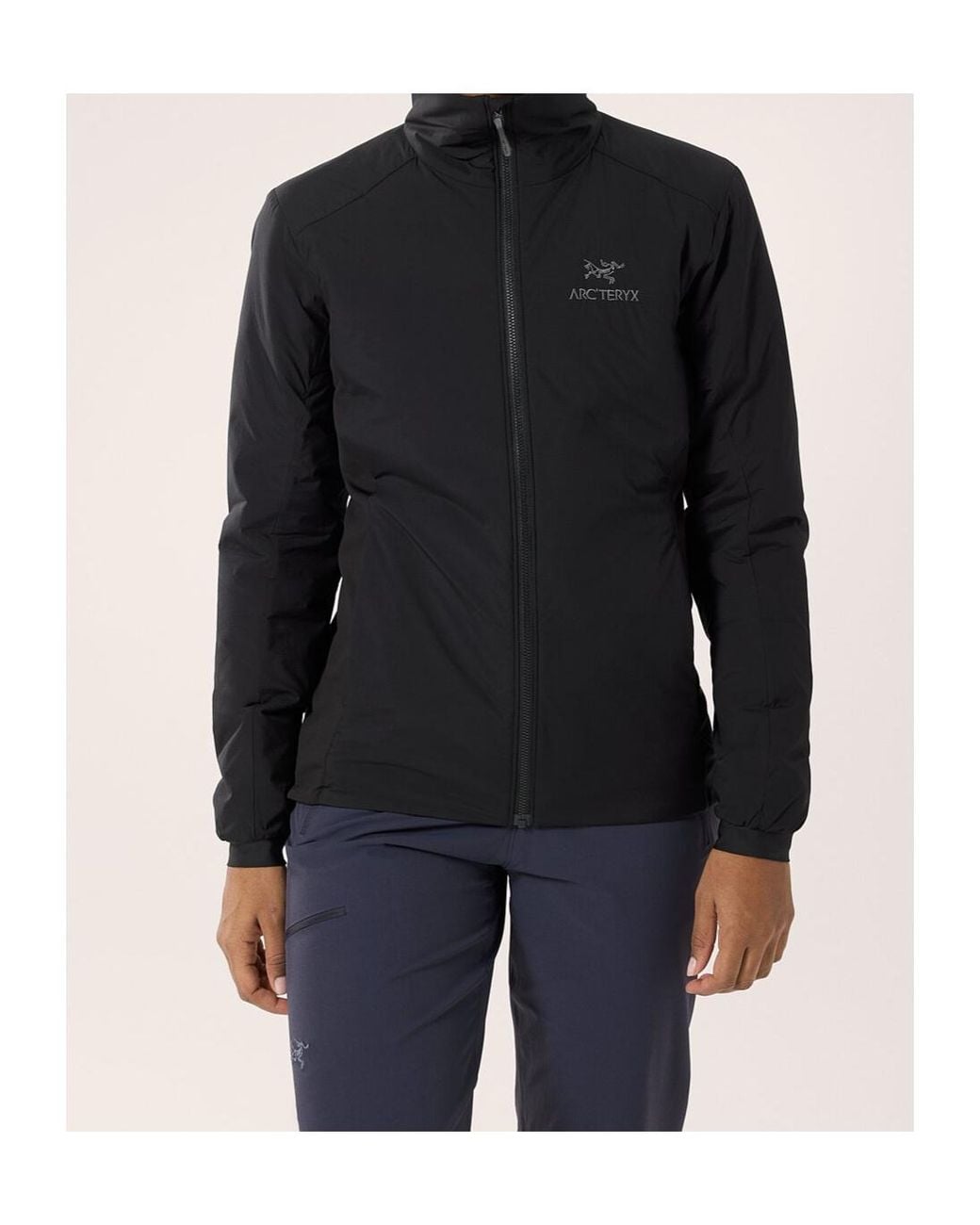 Arc'teryx Blue Atom Logo Zip-Up Casual Jacket