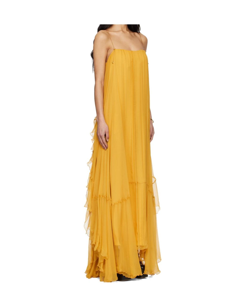 Chloé Yellow Sleeveless Dress