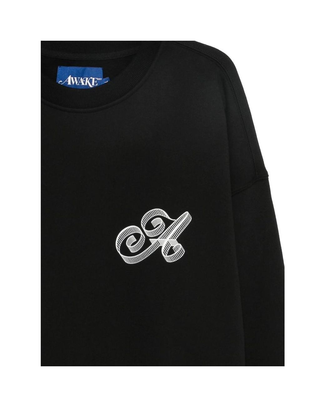 Awake Couture Black Long-Sleeved Sweatshirt for men
