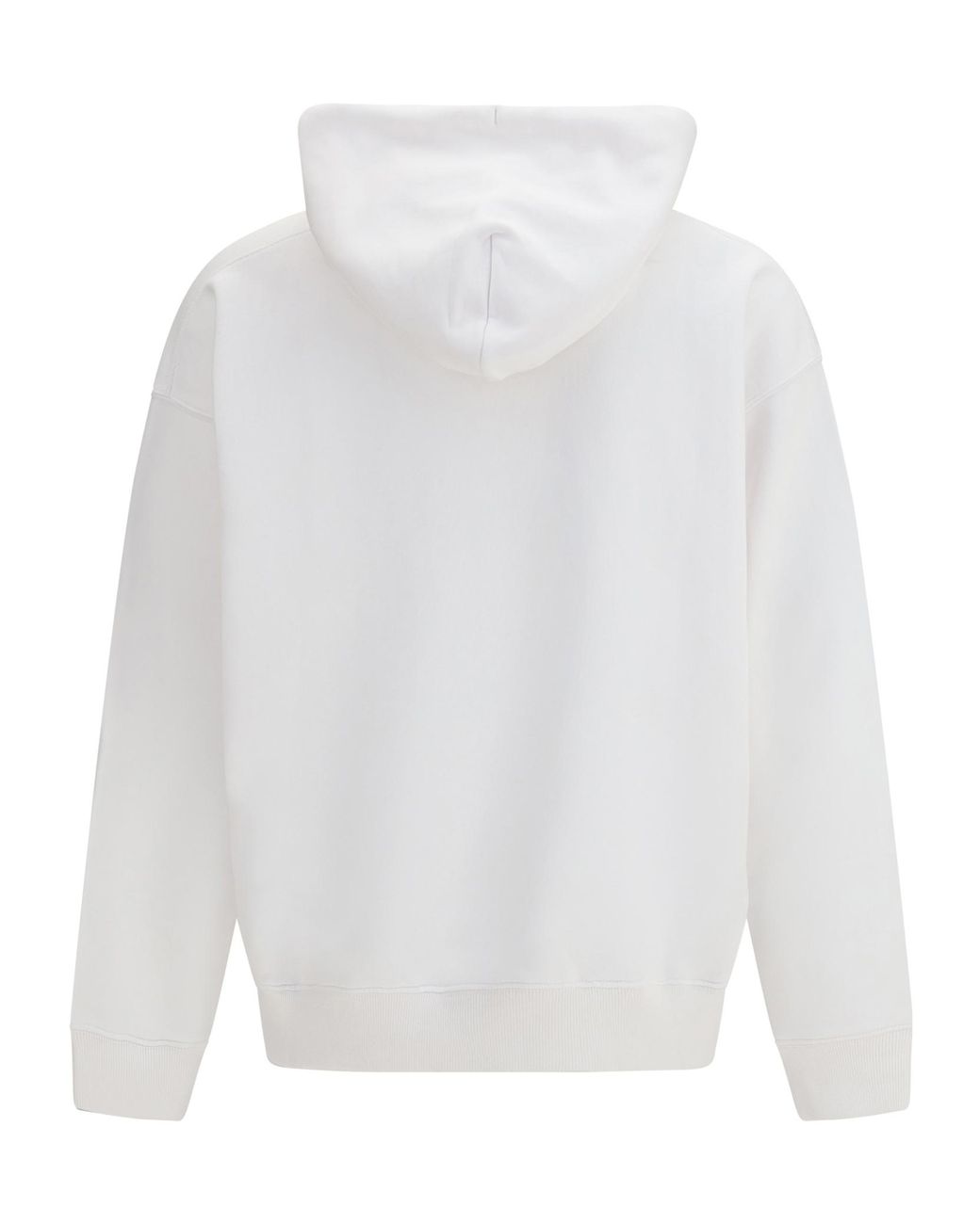 Off-White c/o Virgil Abloh White Logo Printed Drawstring Hoodie for men