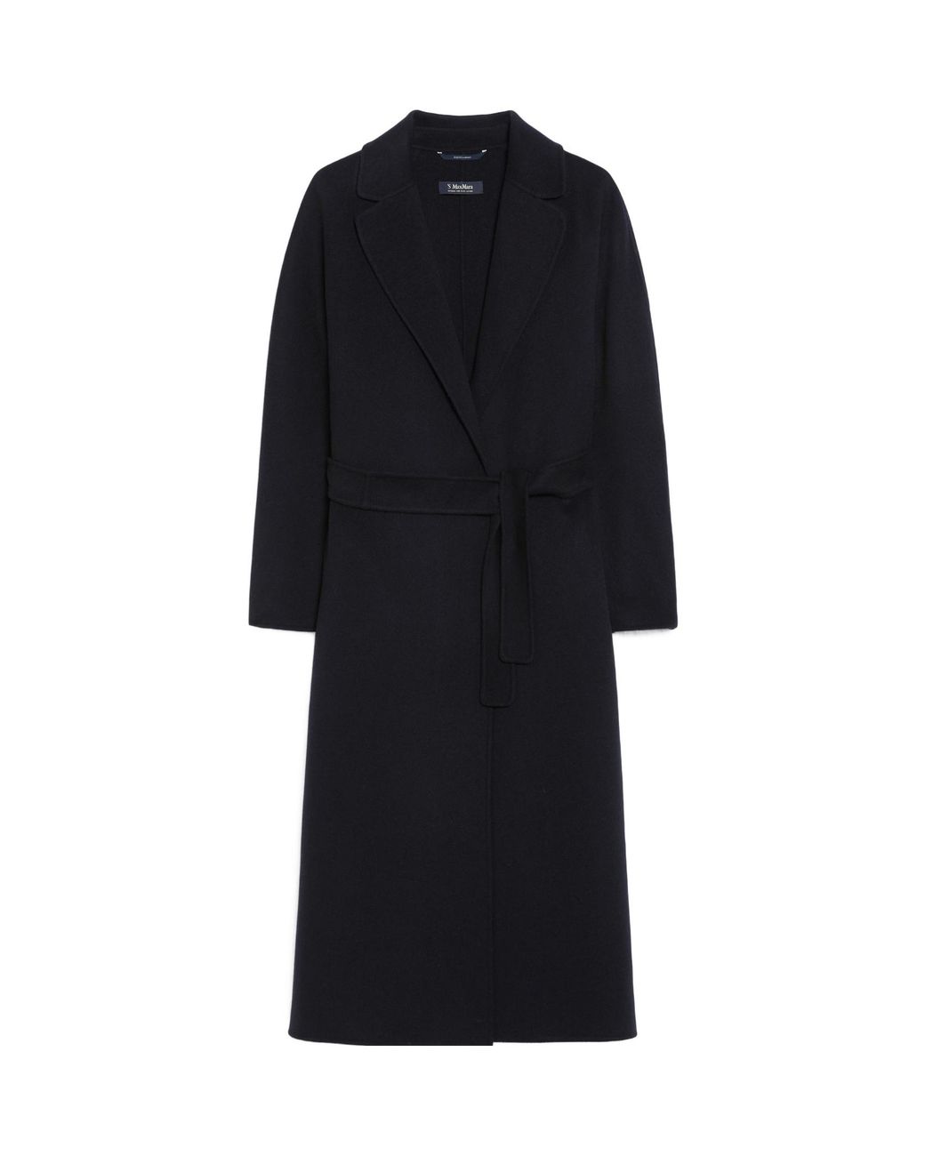 Max Mara Black 'S Esturia Belted Coat