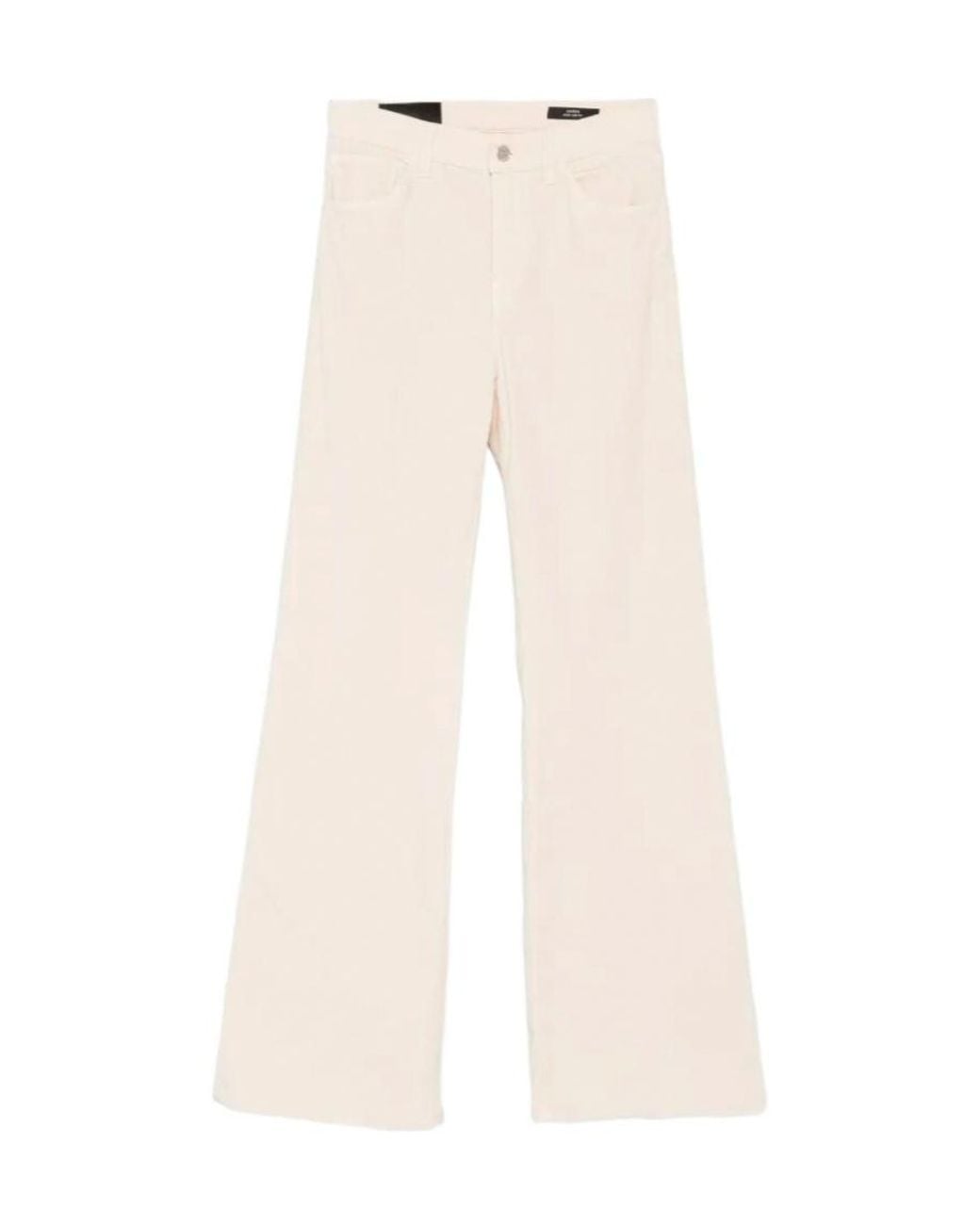 Dondup Natural Amber Flared-Leg Trousers