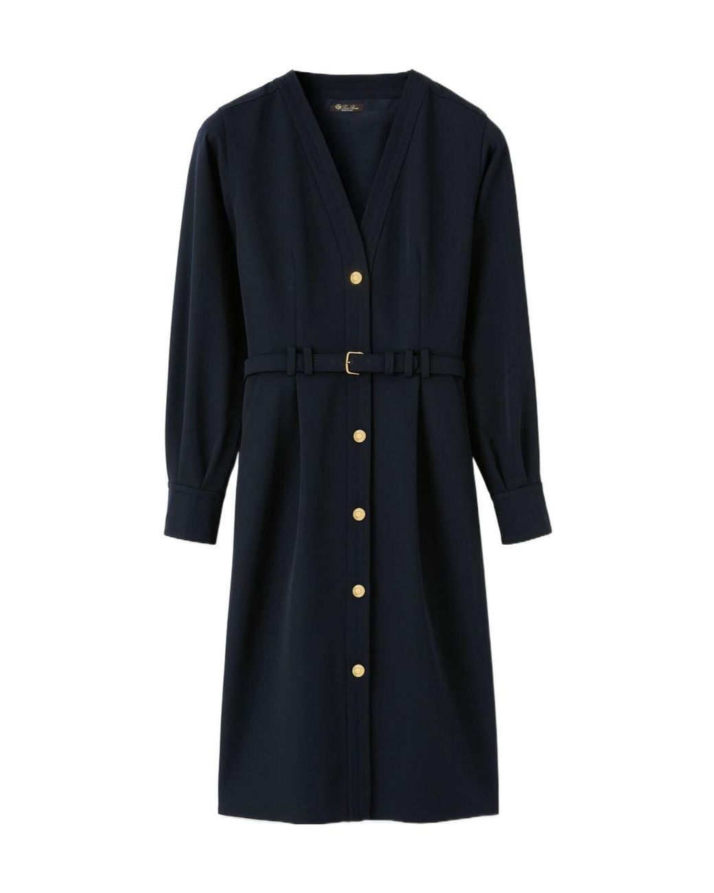 Loro Piana Blue Bis Gladys Dress