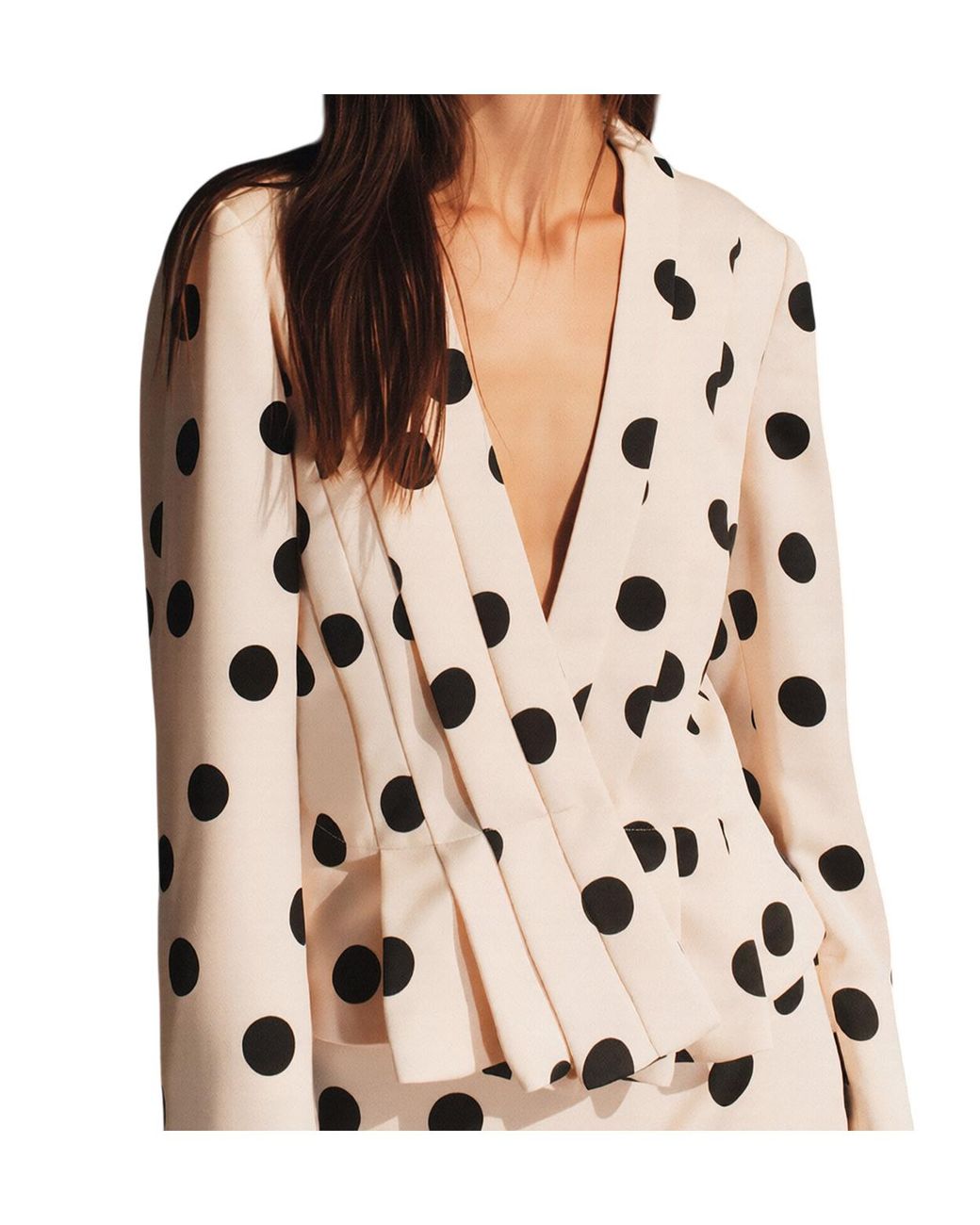 Marella Natural Long-Sleeved Suit Jacket