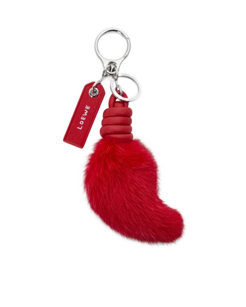 Loewe Red Lion Tail Pendant