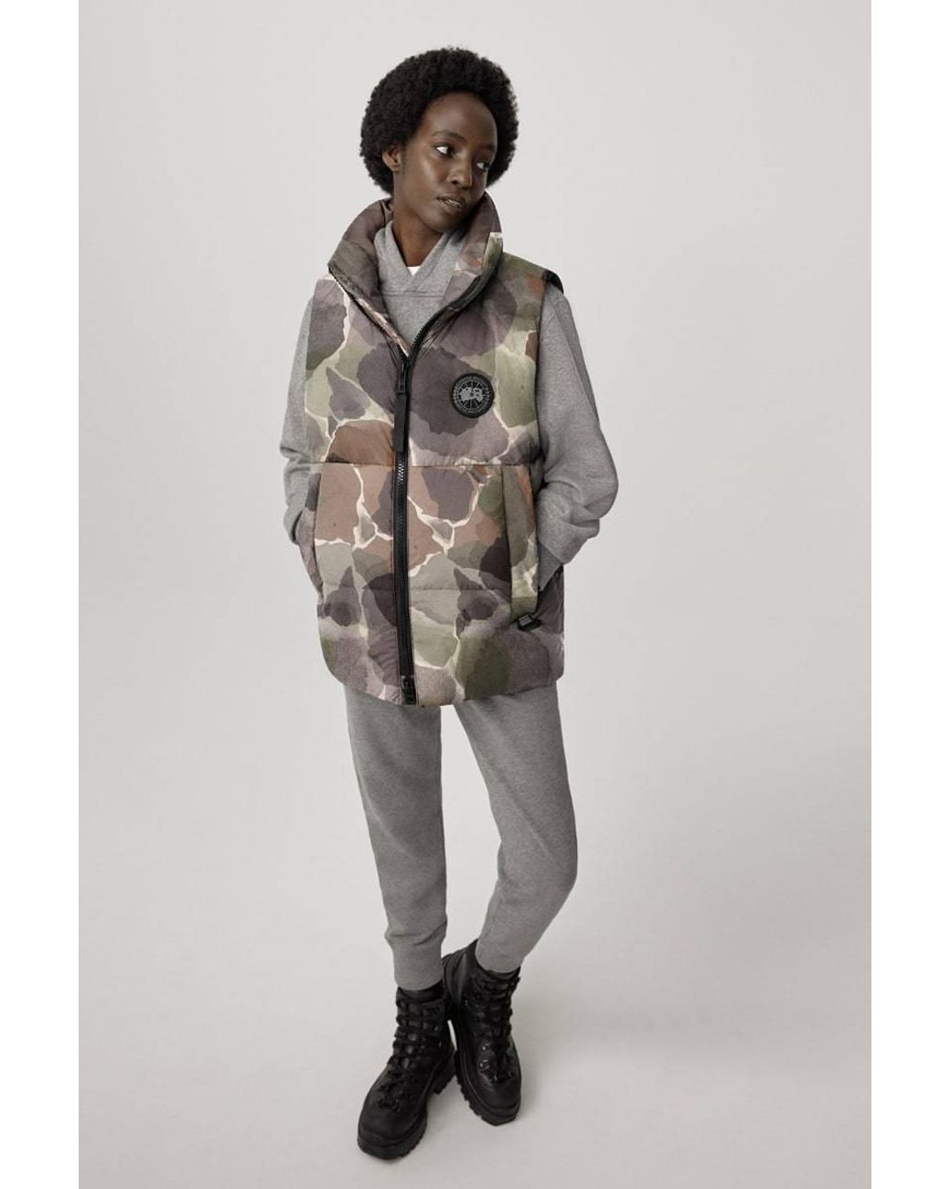 Canada Goose Natural Sleeveless Down Gilet for men