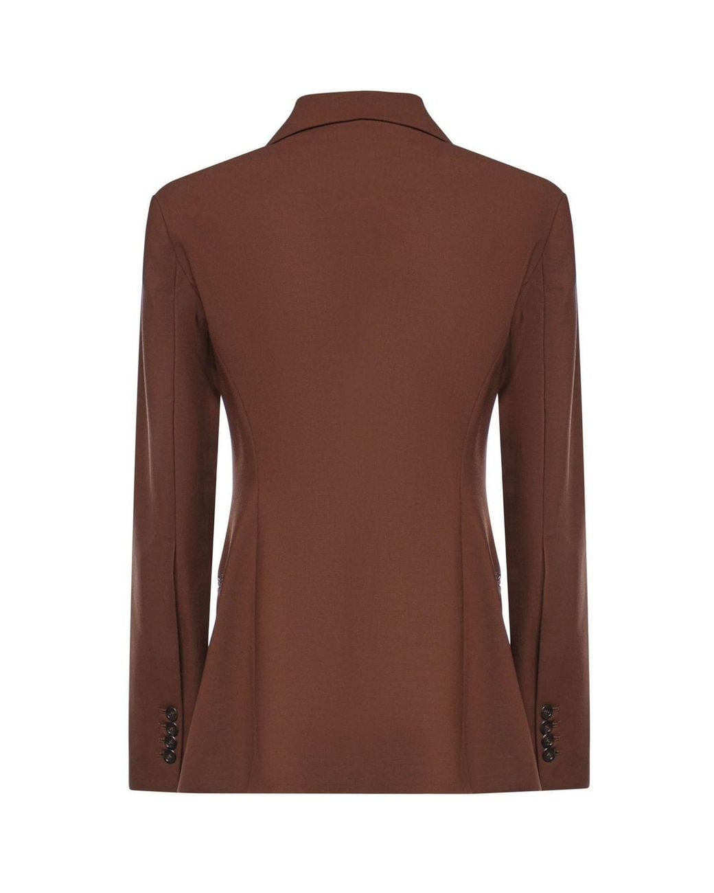 Ottod'Ame Brown Ottod'Ame Single-Breasted Blazer