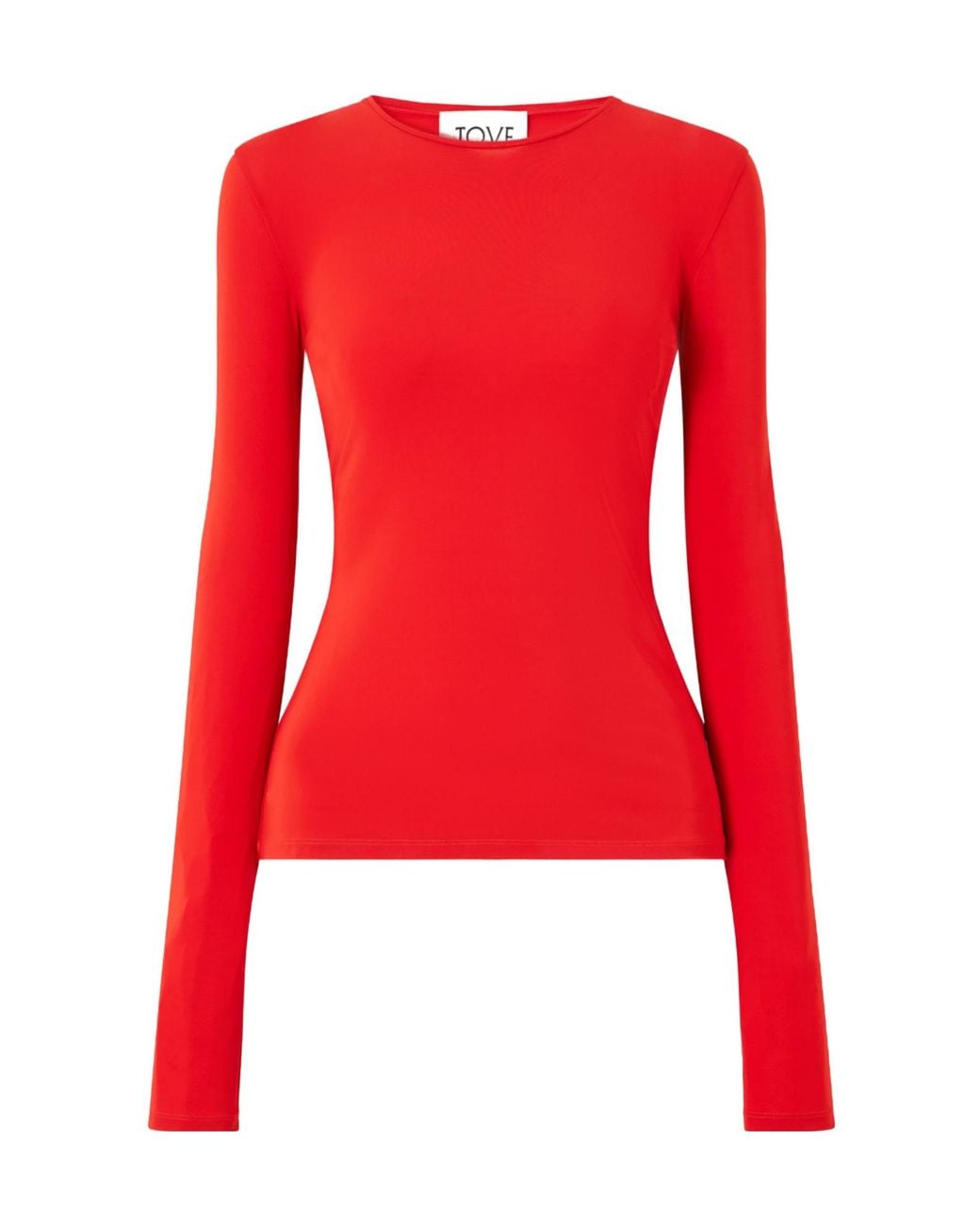 TOVE Red Stretch Jersey T-Shirt