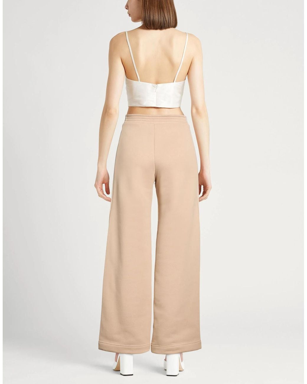 Max Mara Natural Zip Fastening Track Pants