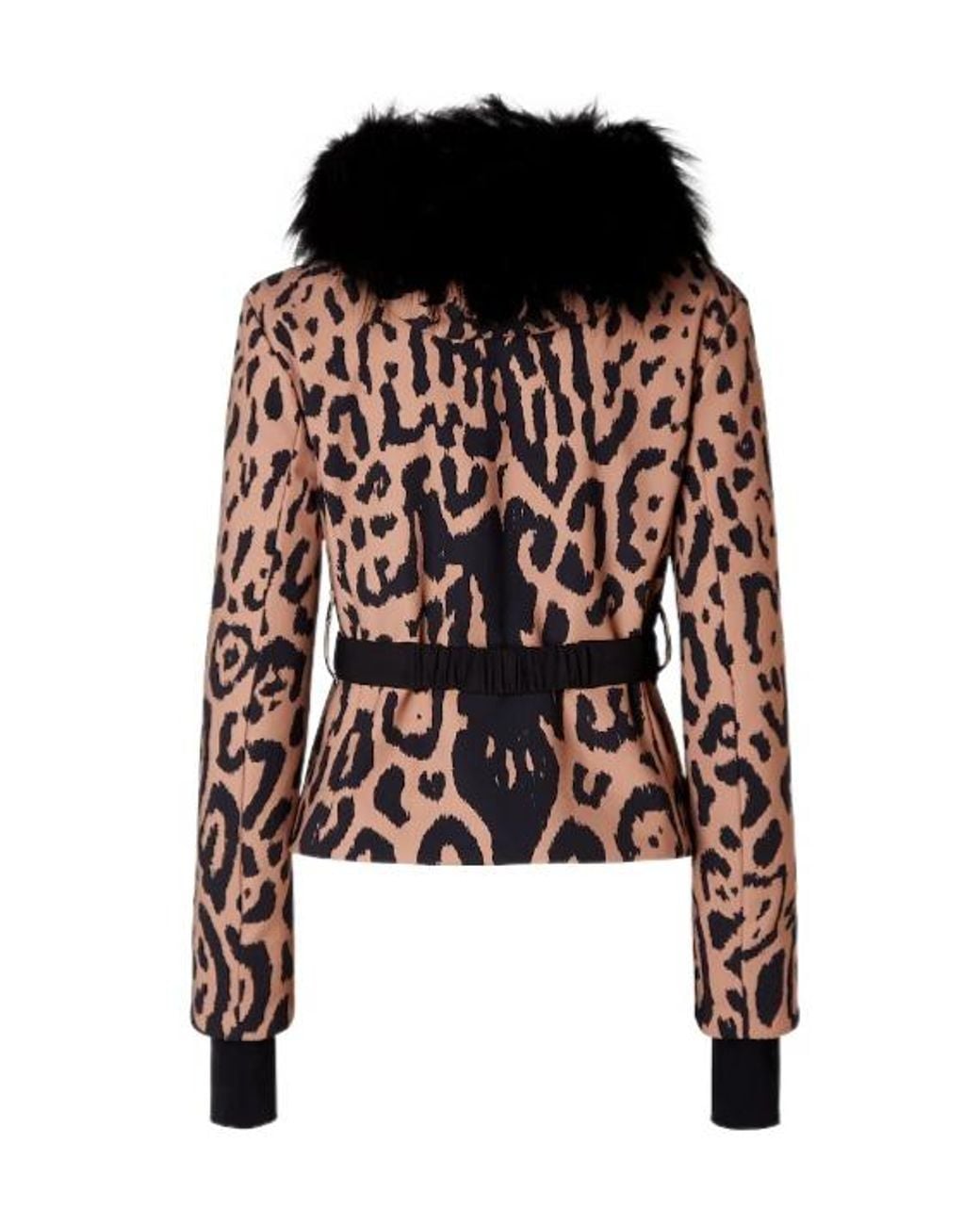 Fendi Black Ski Jacket Technical Fabric Down Jacket