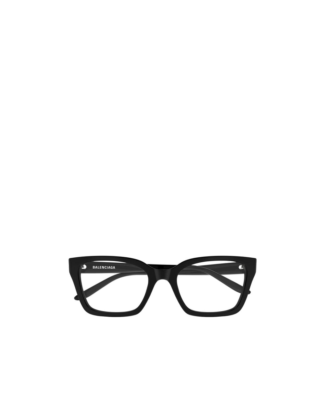Balenciaga White Eyewear Butterfly Frame Glasses