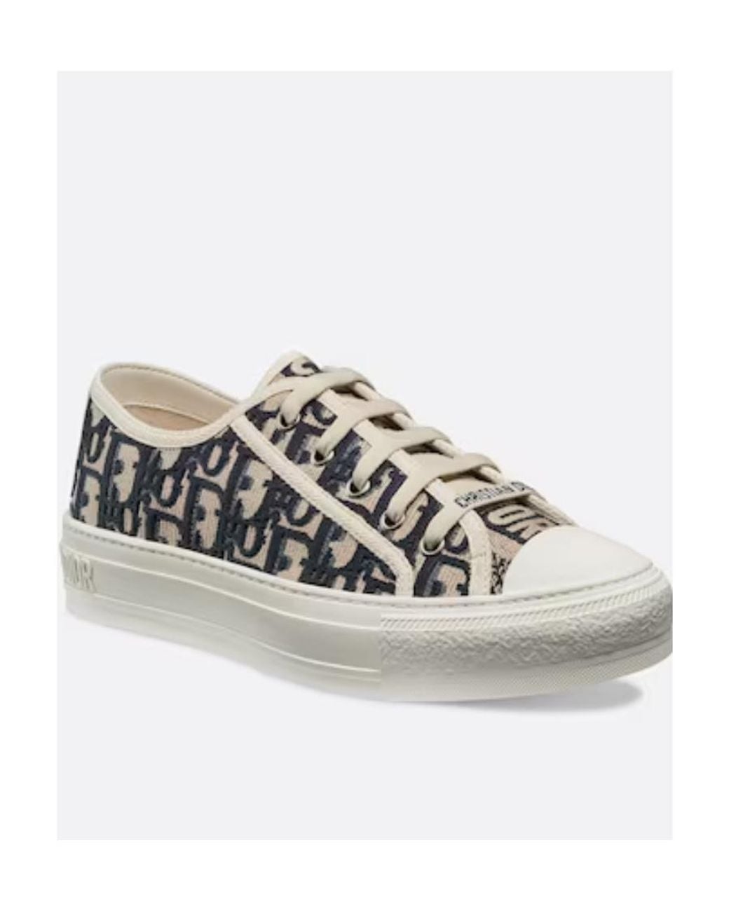 Dior White Walk'N' Sneaker