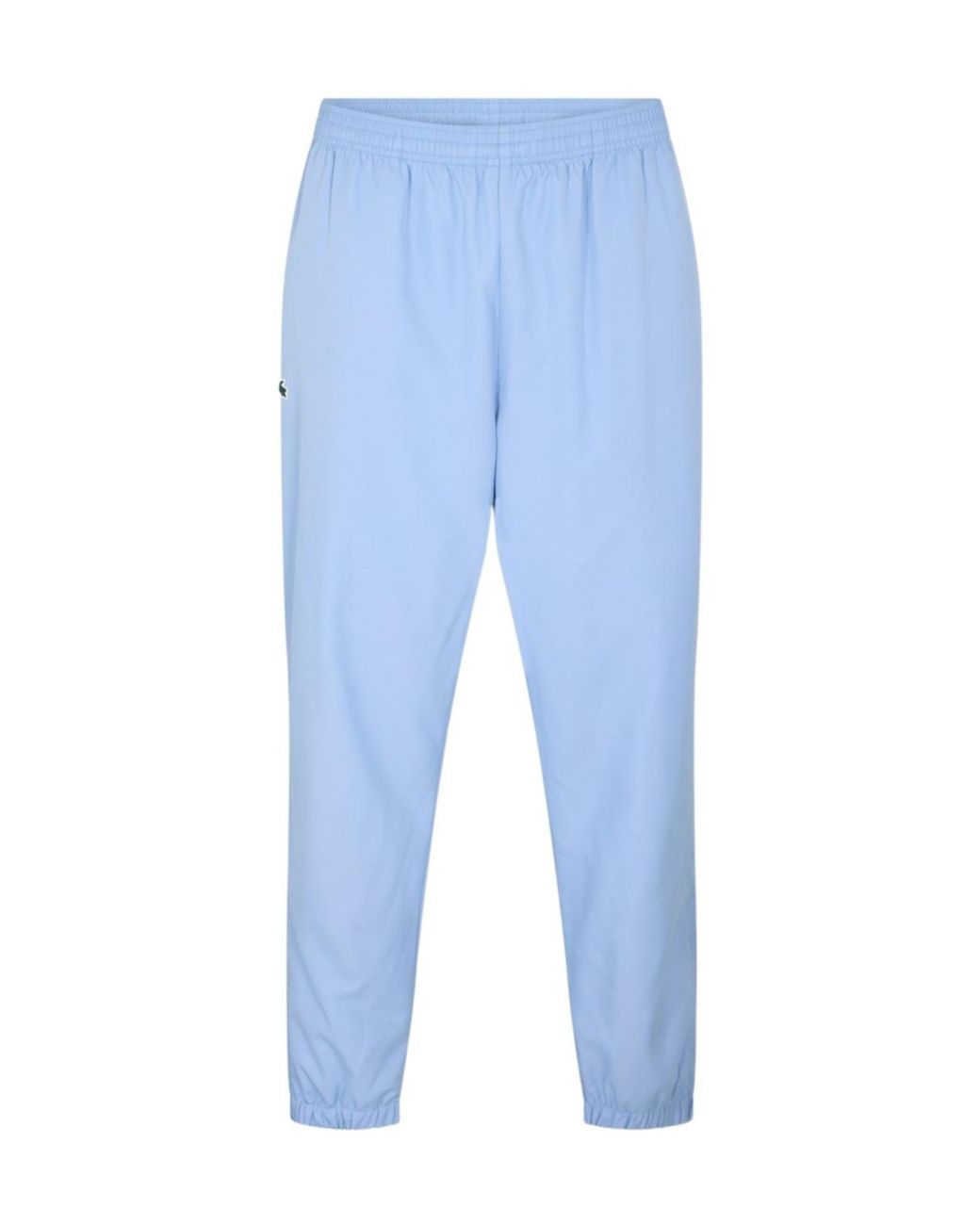 Lacoste Blue Taffeta Closed Hem Tracksuit Bottoms for men