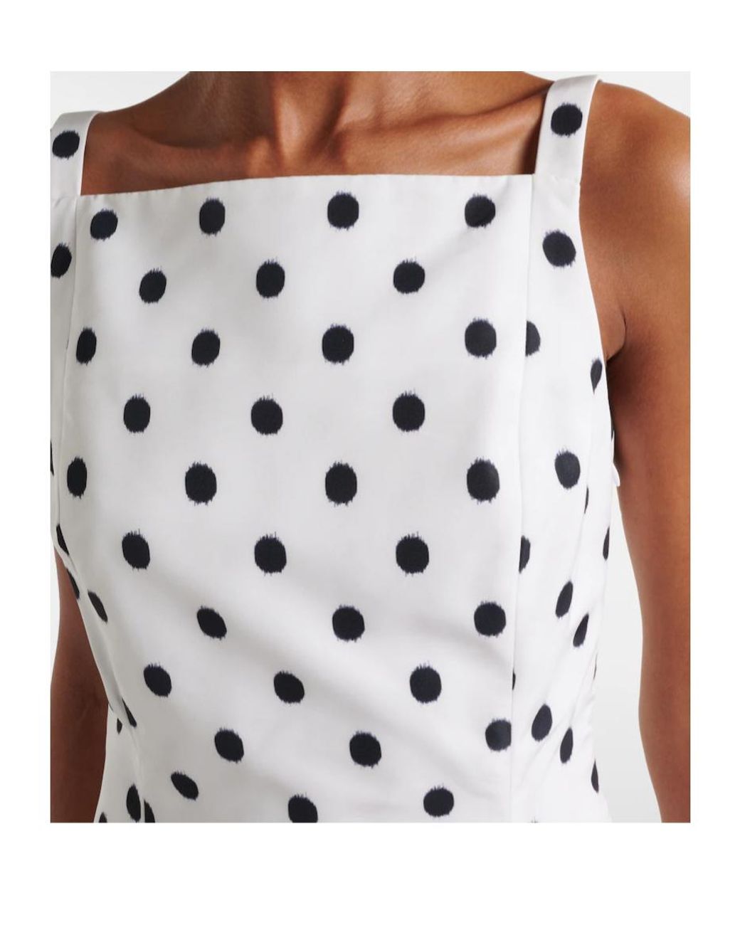 Patou White Sleeveless Dress