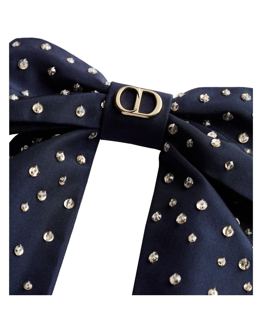 Dior Blue Alps Large Twist Bow