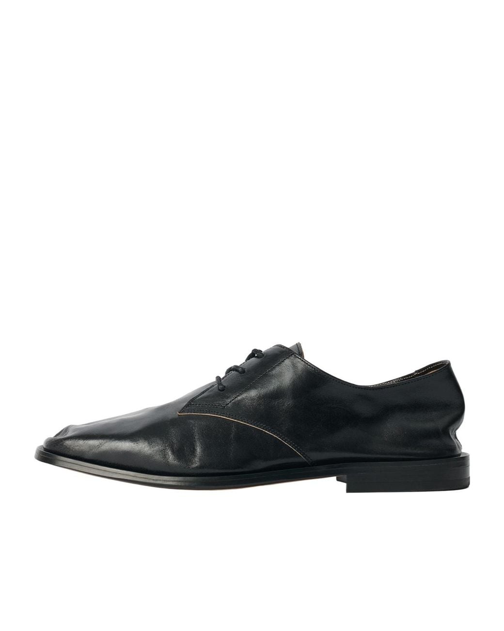 Our Legacy Black Collapsing Consultant Derby Shoes for men