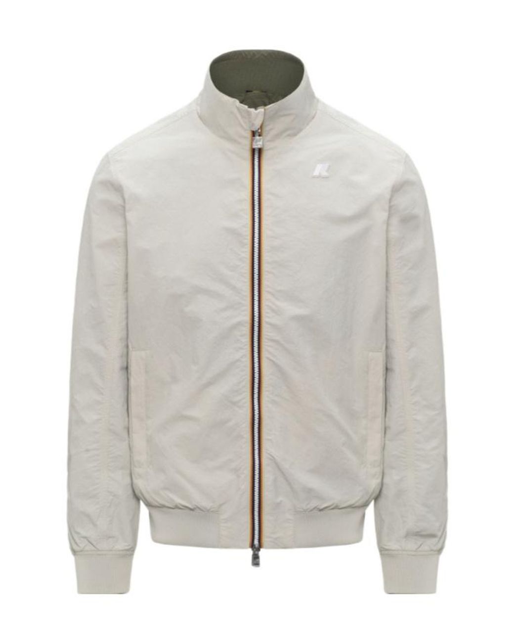 K-Way Gray Arsene Reversible Jacket for men