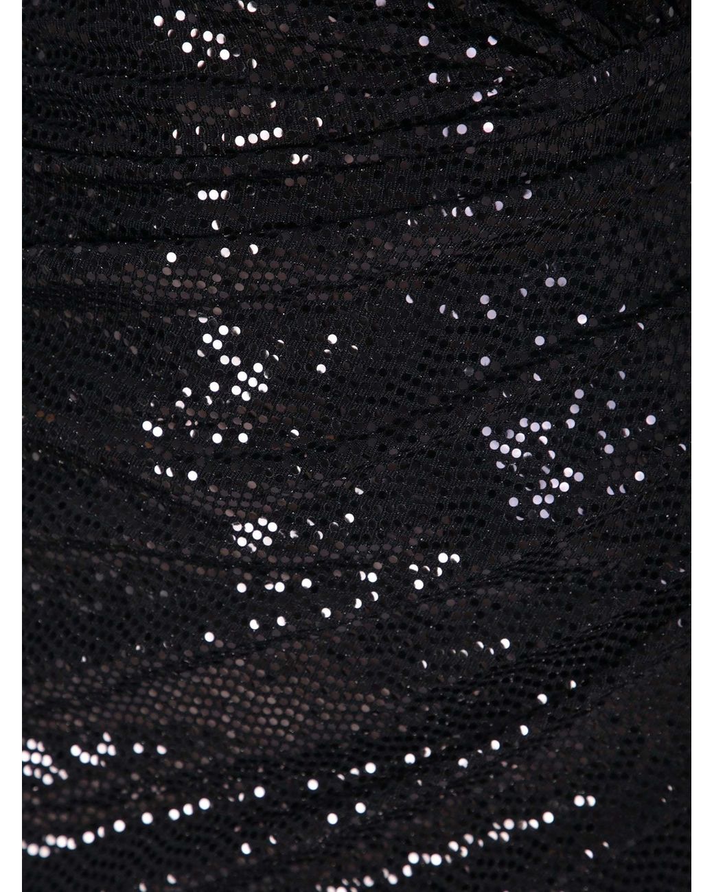 Alexandre Vauthier Black Embellished One-Shoulder Asymmetric Dress