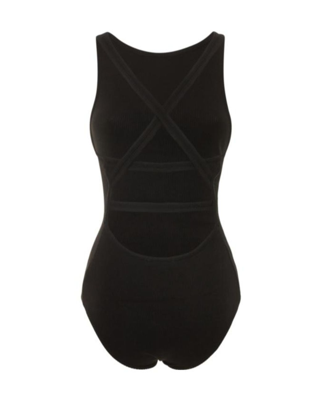 Agolde Black Knitted Bodysuit