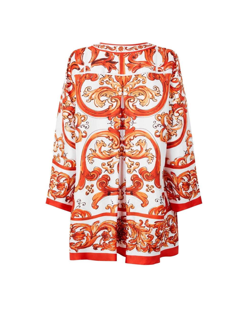 Dolce & Gabbana Red Short Tunic Dress