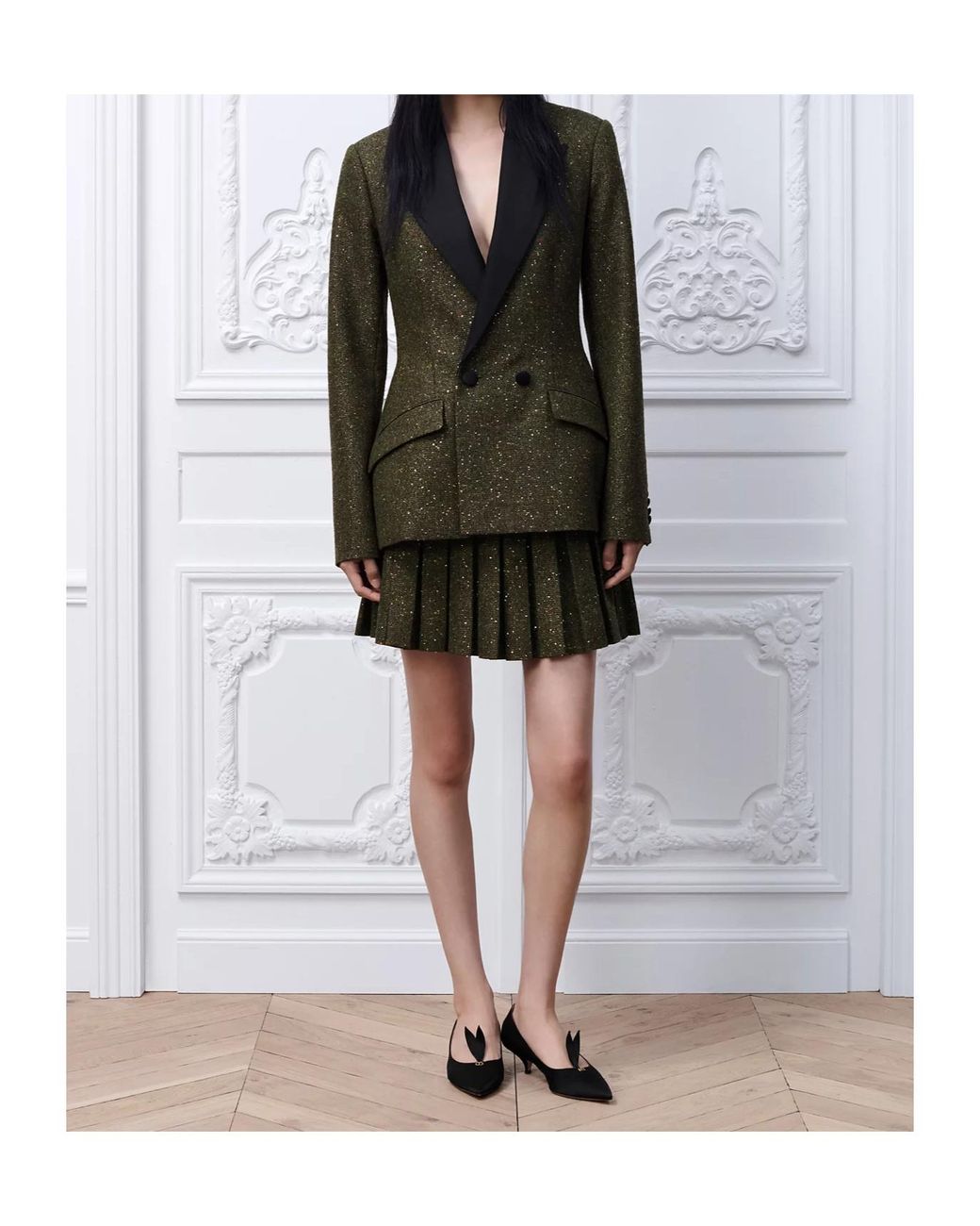 Dior Green Fitted Jacket