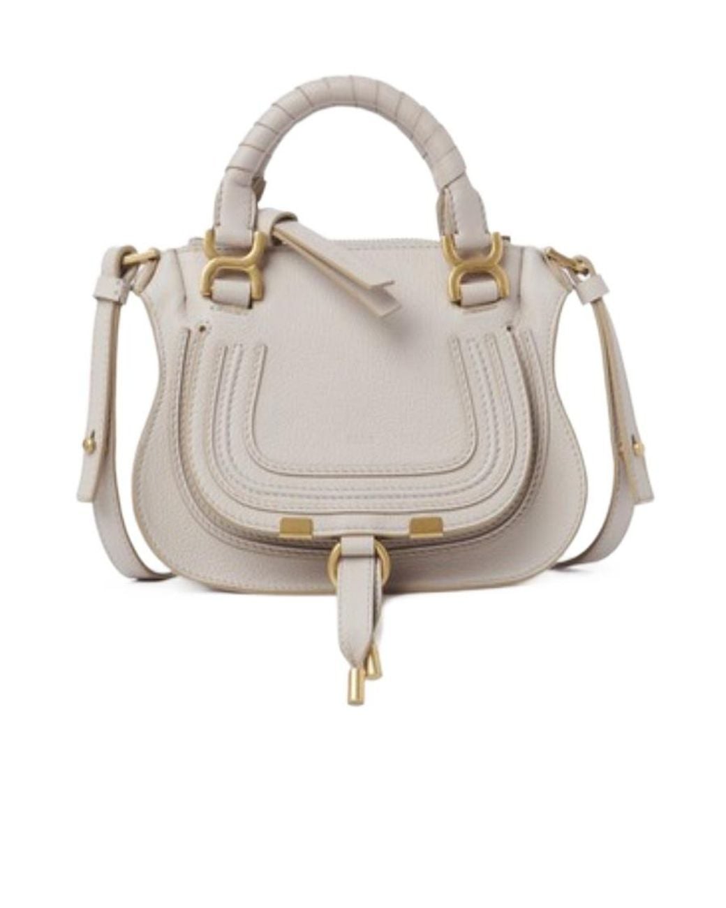 Chloé Natural Logo Shoulder Bag